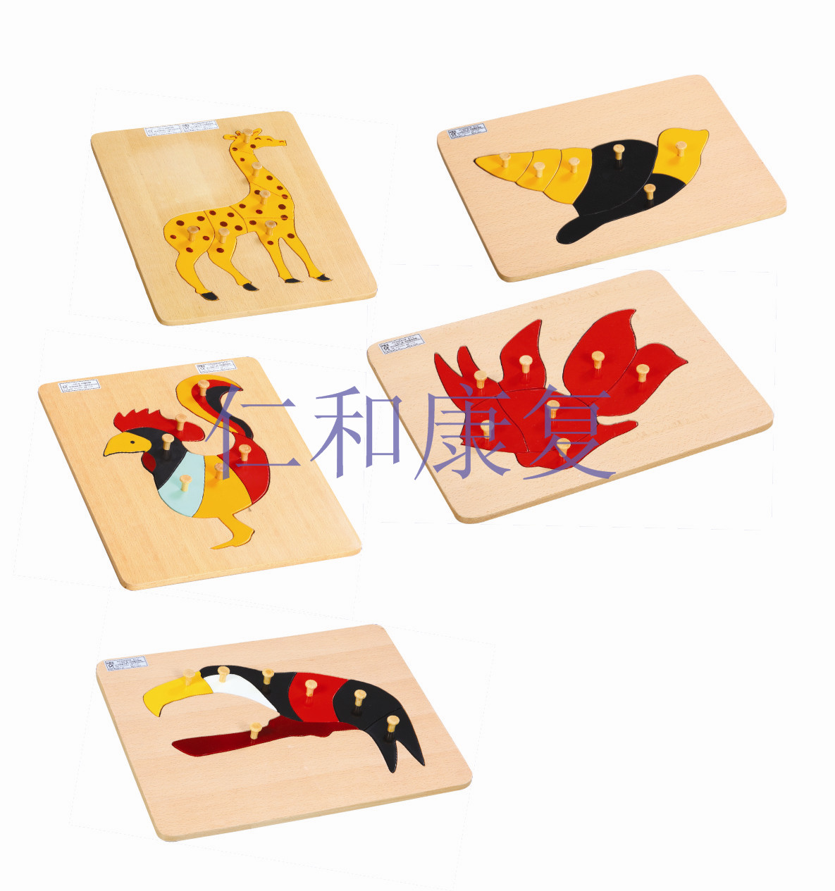 認(rèn)知圖形插板(木質(zhì)圖形插板)